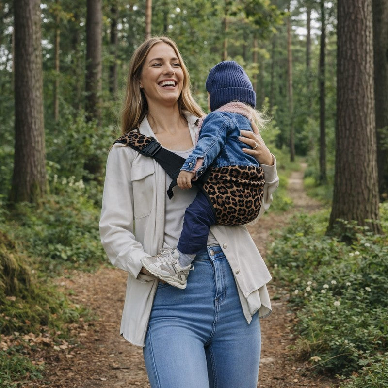 Baby Hip Carrier Sling - Adjustable Cross-Body Strap