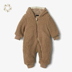 Baby Hooded Romper Jumpsuit - Animal Ears
