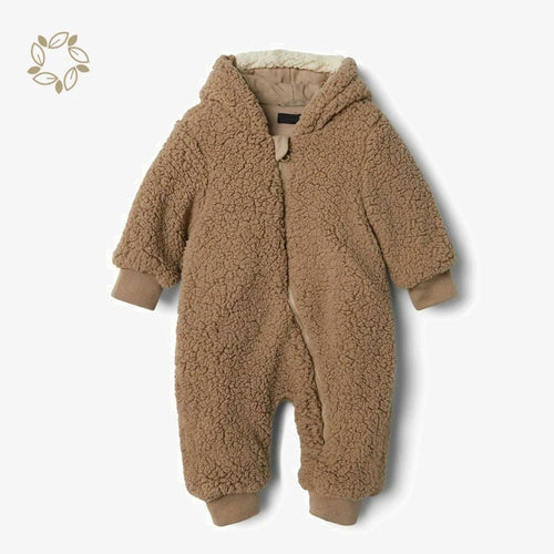 Baby Hooded Romper Jumpsuit - Animal Ears
