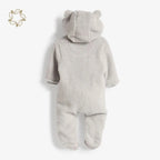 Baby Hooded Romper Jumpsuit - Animal Ears