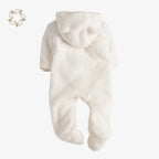 Baby Hooded Romper Jumpsuit - Animal Ears