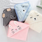 Baby Hooded Towel - Animal Ear