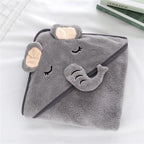 Baby Hooded Towel - Animal Ear
