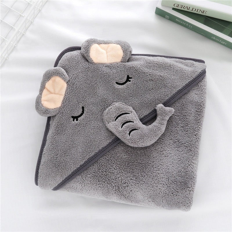 Baby Hooded Towel - Animal Ear