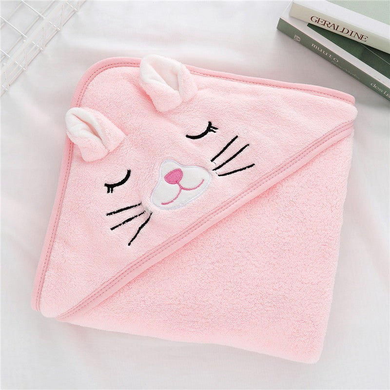 Baby Hooded Towel - Animal Ear
