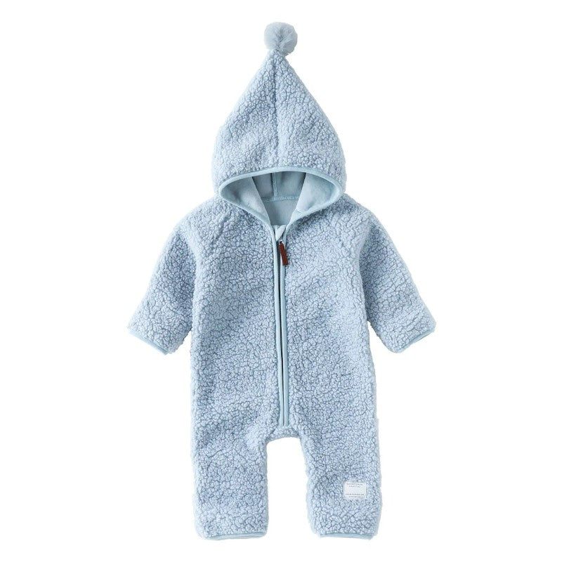 Baby Jumpsuit with Hood - Full-Body One-Piece