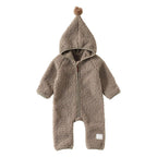 Baby Jumpsuit with Hood - Full-Body One-Piece