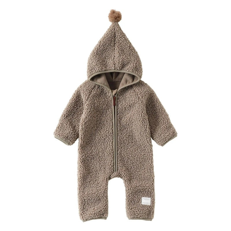 Baby Jumpsuit with Hood - Full-Body One-Piece