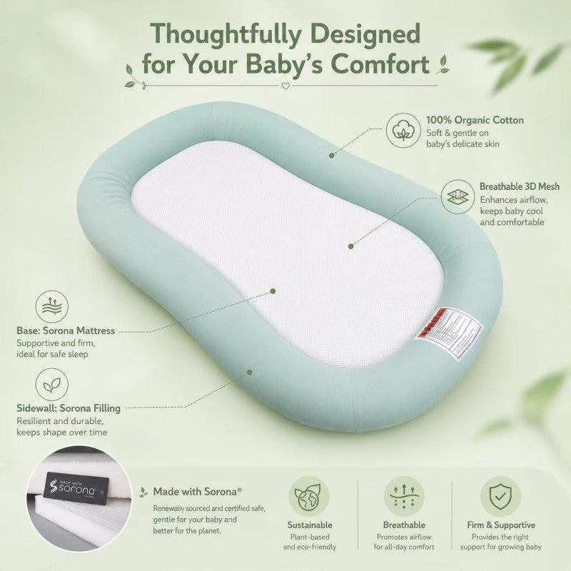 Baby Lounger - Oblong Bolster Cushion