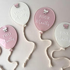 Baby Milestone Balloon Disc Set - Month Milestone Photo Props