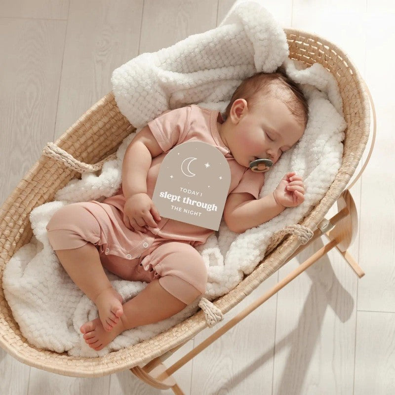 Baby Milestone Cards Gift Set - Arch Shape Double-Sided
