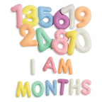 Baby Milestone Photo Prop Set - Stuffed Letters and Numbers