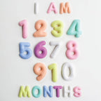 Baby Milestone Photo Prop Set - Stuffed Letters and Numbers