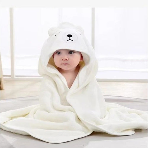 Baby Monitor Hooded Wrap Blanket - Animal
