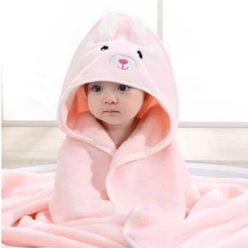 Baby Monitor Hooded Wrap Blanket - Animal