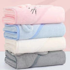 Baby Monitor Hooded Wrap Blanket - Animal