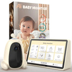 Baby Monitor with Camera and 7 Inch Touchscreen Display