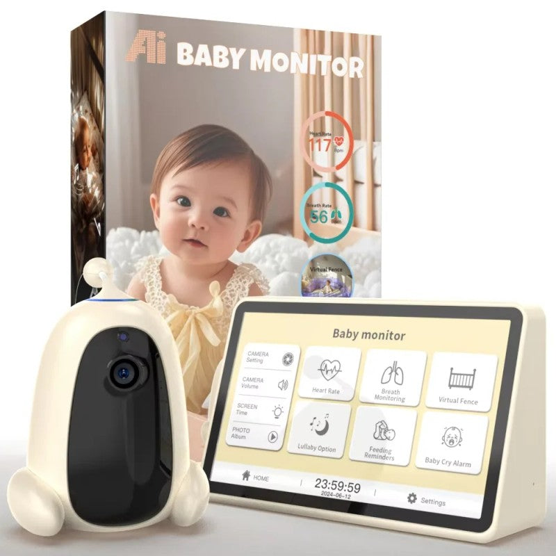 Baby Monitor with Camera and 7 Inch Touchscreen Display