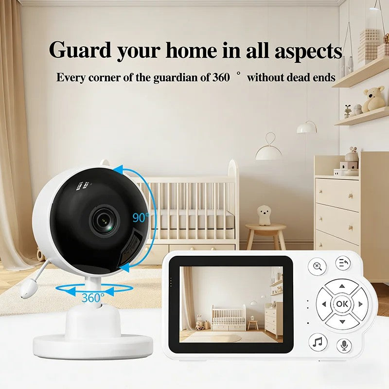 Baby Monitor with Camera and Parent Unit