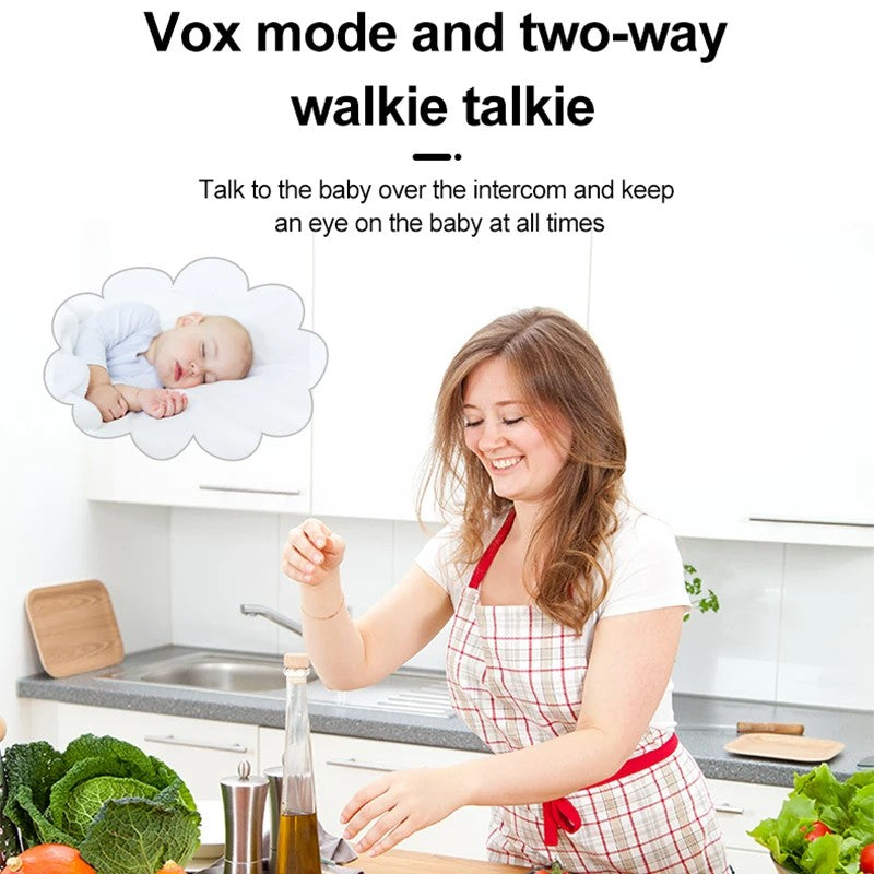 Baby Monitor with Camera and Parent Unit