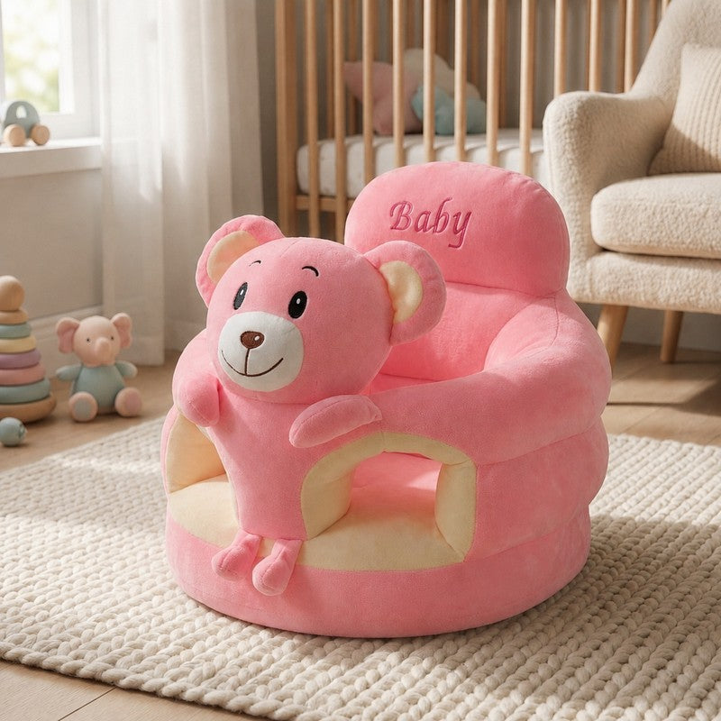 Baby Plush Sitting Seat - Animal Print