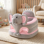 Baby Plush Sitting Seat - Animal Print