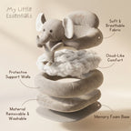 Baby Plush Sitting Seat - Animal Print