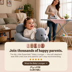 Baby Plush Sitting Seat - Animal Print