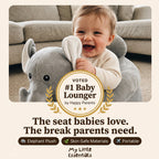 Baby Plush Sitting Seat - Animal Print