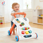 Baby Push Walker with Activity Panel - Space Theme