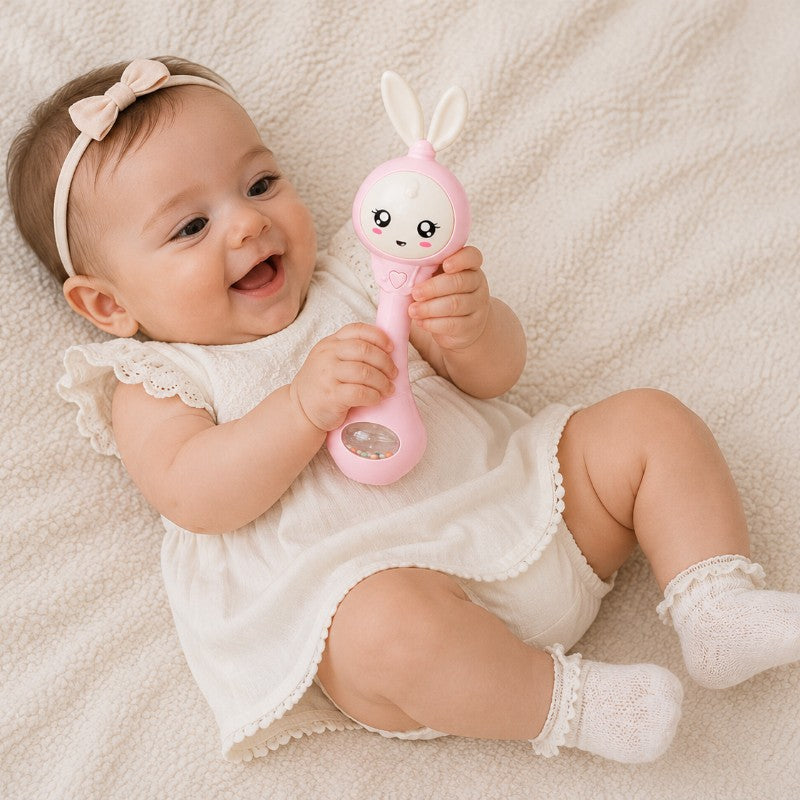 Baby Rattle - Rabbit with Lights and Sounds