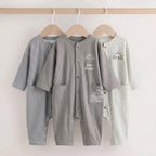 Baby Romper Sleepsuit - Long-Leg Crew Neck