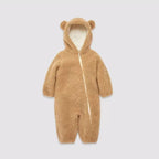 Baby Romper - Teddy Bear Hood with Ears