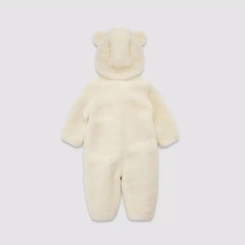 Baby Romper - Teddy Bear Hood with Ears