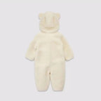 Baby Romper - Teddy Bear Hood with Ears