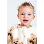 Baby Romper - Teddy Bear Print