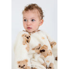 Baby Romper - Teddy Bear Print