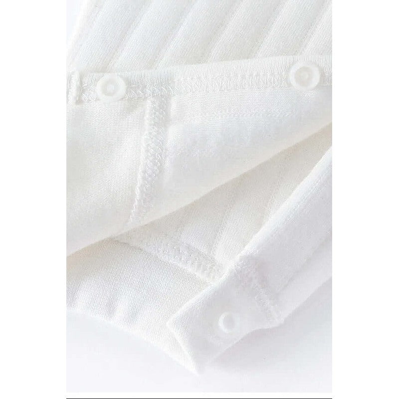 Baby Romper - Wrap-Front Teddy Bear