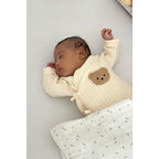 Baby Romper - Wrap-Front Teddy Bear