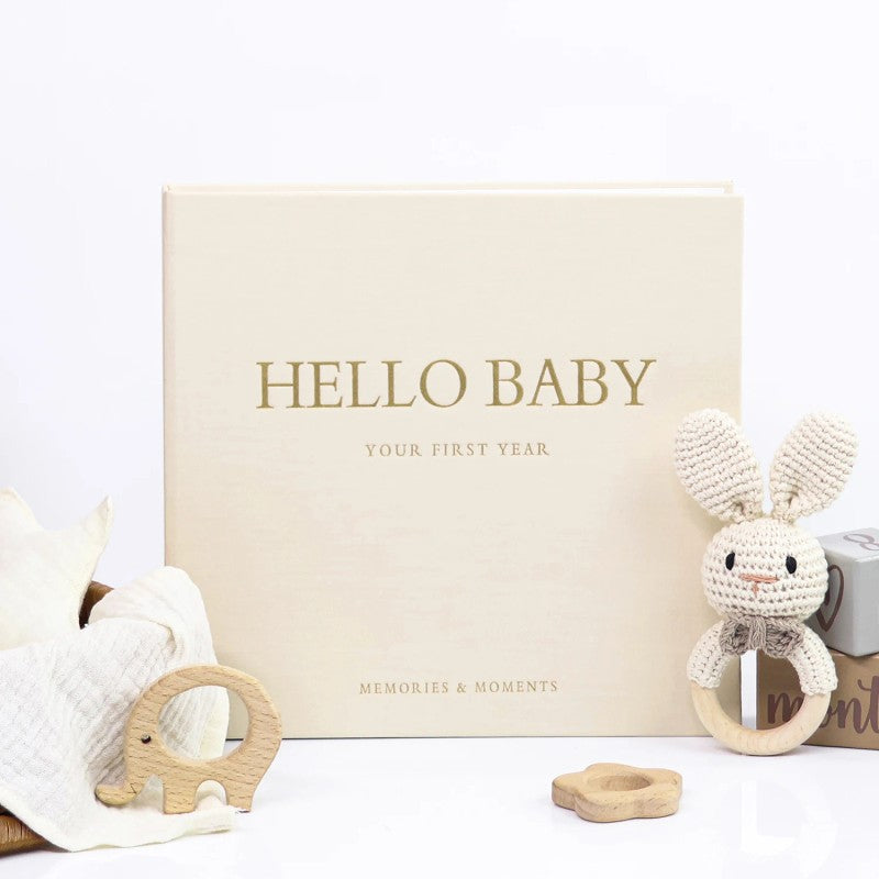 Baby's First Year Memory Journal - Spiral Bound Hardcover
