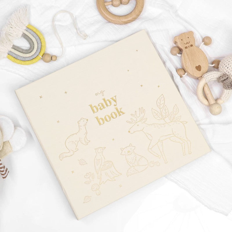 Baby's First Year Memory Journal - Spiral Bound Hardcover