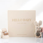 Baby's First Year Memory Journal - Spiral Bound Hardcover