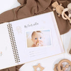 Baby's First Year Memory Journal - Spiral Bound Hardcover