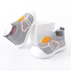 Baby's Non-Slip Sock Shoes - Pull-On