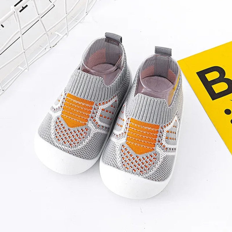 Baby's Non-Slip Sock Shoes - Pull-On