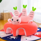 Baby Seat - Animal-Themed with Leg Openings
