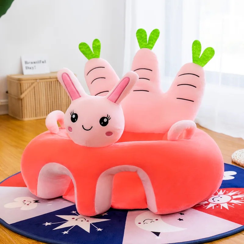 Baby Seat - Animal-Themed with Leg Openings