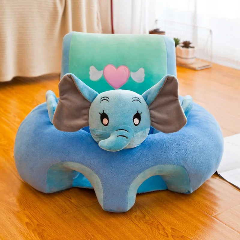 Baby Seat - Animal-Themed with Leg Openings