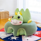 Baby Seat - Animal-Themed with Leg Openings