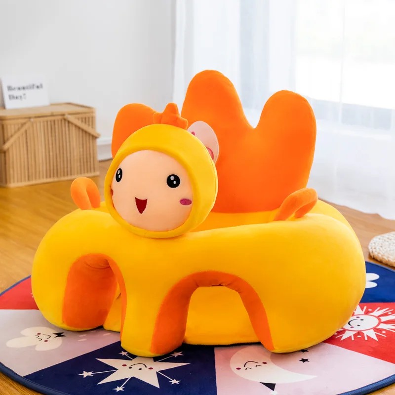 Baby Seat - Animal-Themed with Leg Openings